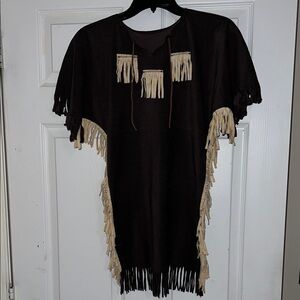 Handmade Brown Beige Dress Halloween Costume